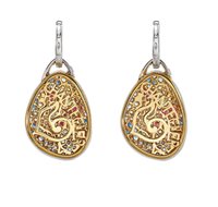 Earrings Chantecler Woman Miniatura in Gold Diamante 0.50 Ct 44277 - 44277
